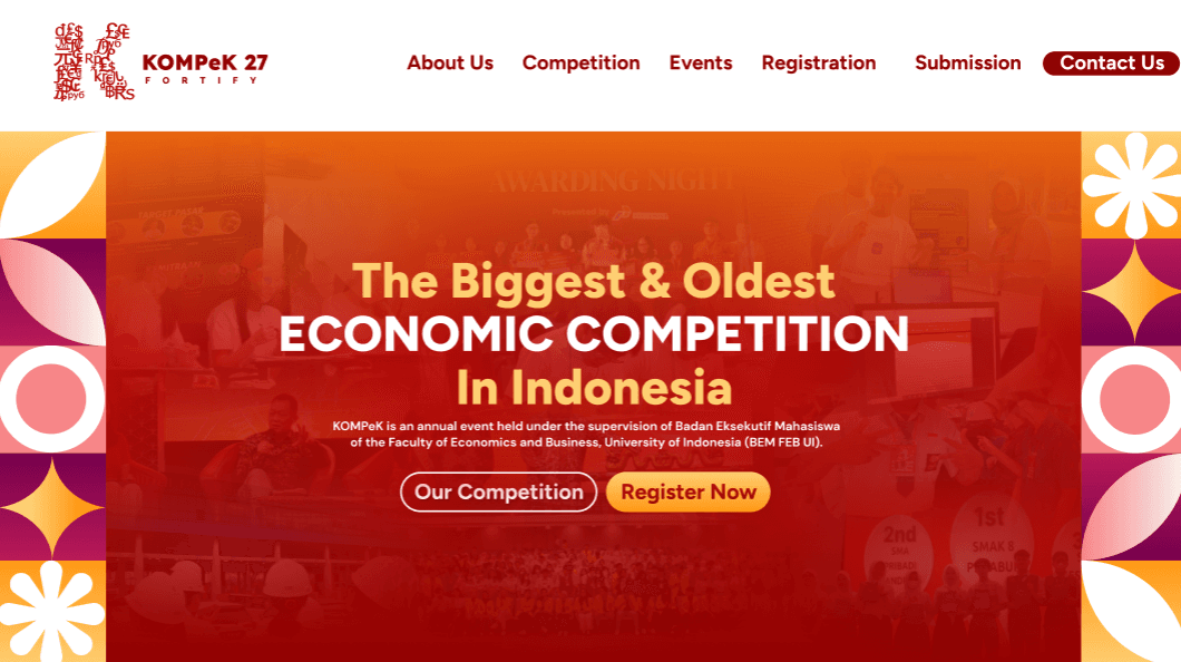 KOMPeK website screenshot